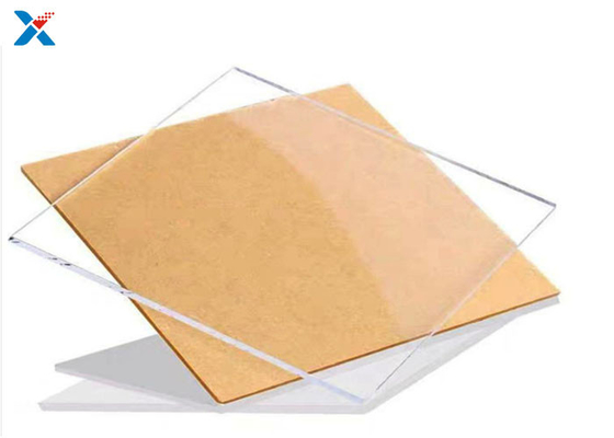 डिस्प्ले रैक के लिए 3mm क्लियर ऐक्रेलिक शीट UV रेज़िस्टेंस कस्टम कट