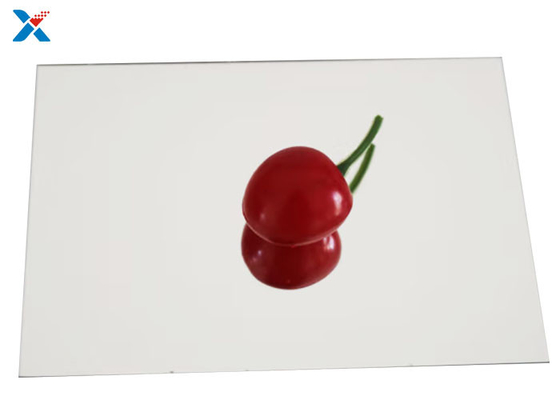 12&quot; x 24&quot; फ्लेक्सिबल सिल्वर मिरर वाली ऐक्रेलिक शीट सजावटी संकेतों के लिए बिल्कुल सही