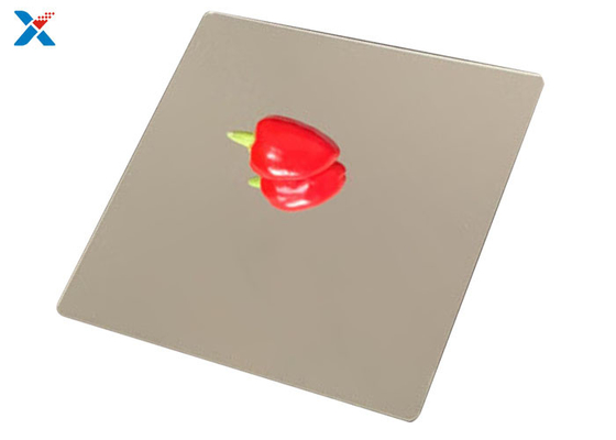 12&quot; x 24&quot; फ्लेक्सिबल सिल्वर मिरर वाली ऐक्रेलिक शीट सजावटी संकेतों के लिए बिल्कुल सही