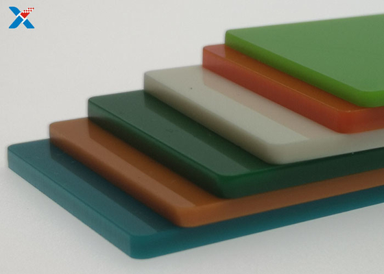 OEM 1mm Plexiglass Extruded एक्रिलिक शीट अनुकूलित लाल रंग