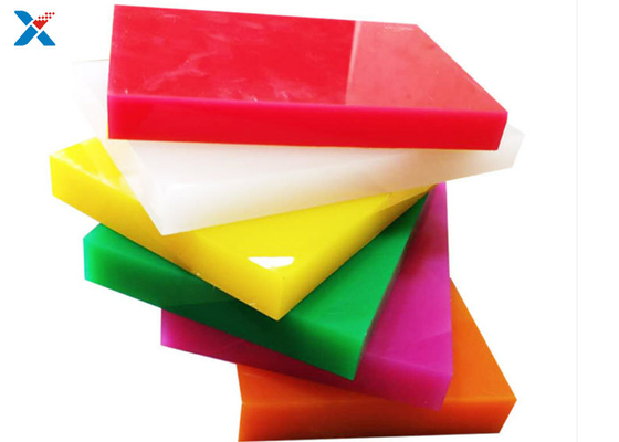 OEM 1mm Plexiglass Extruded एक्रिलिक शीट अनुकूलित लाल रंग