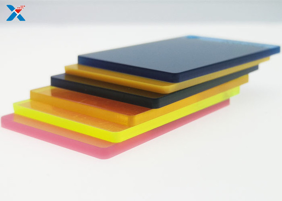 रंगीन Perspex Plexiglass एक्रिलिक शीट